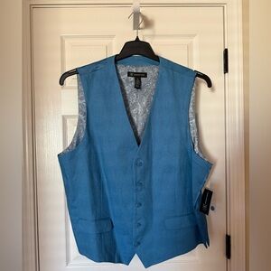 INC International Concepts Teal Men's Vest